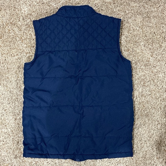 2 item bundle with boys large Ralph Lauren Polo sweater & sleeveless blue jacket - Picture 11 of 12